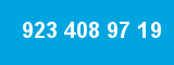 923 408 97 19 923 408 97 19